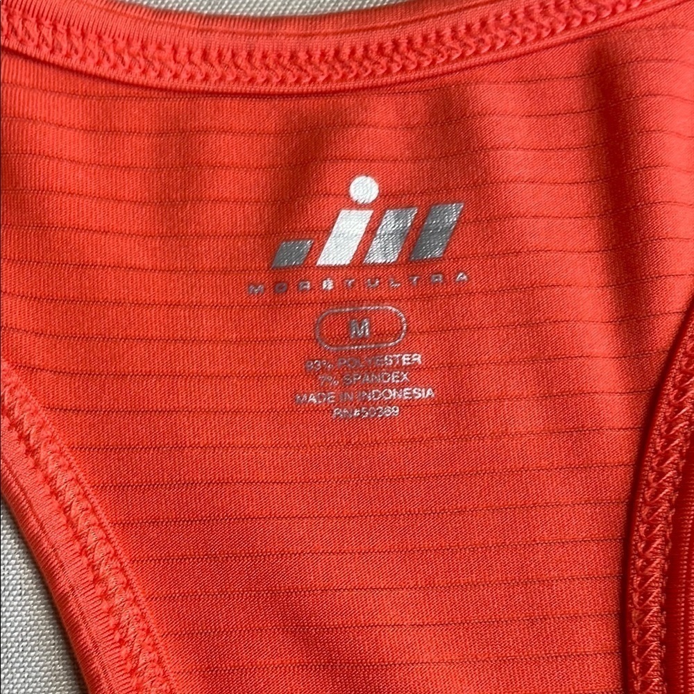 MORETULTRA Women's Orange Tank Top - Picture 8 of 12